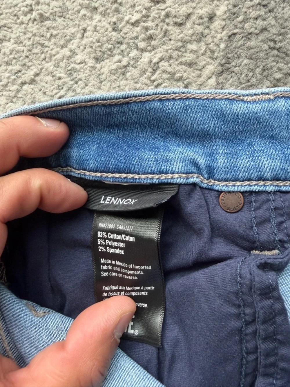 Paige Men’s Lennox Slim Straight Stretchy Jeans